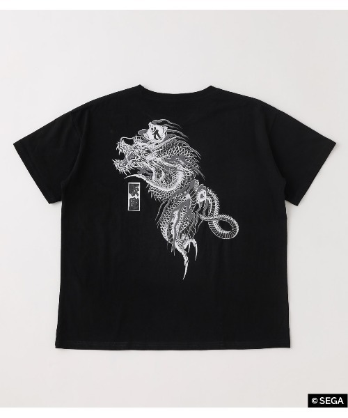 R4G（アールフォージー）の「龍が如く 桐生一馬TATOO Tシャツ（T