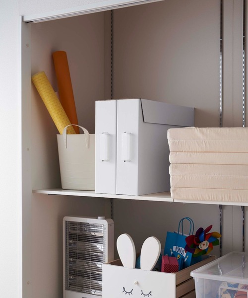 TIMELESS COMFORT（タイムレスコンフォート）の「tower（タワー)作品収納ボックス　２個組（収納グッズ・レディース・ホワイト/ブラック・ONESIZE）」の3枚目の写真