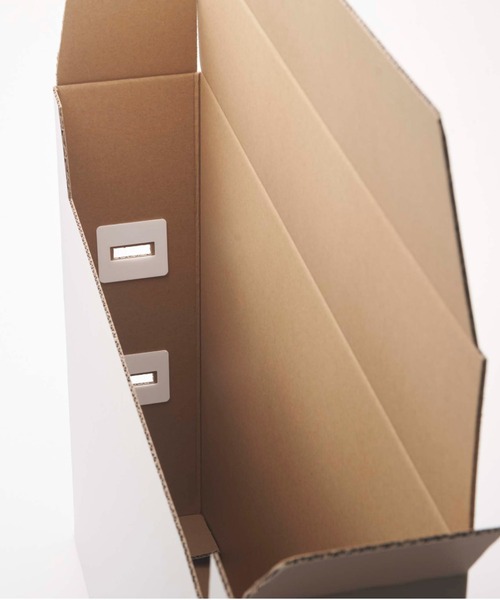 TIMELESS COMFORT（タイムレスコンフォート）の「tower（タワー)作品収納ボックス　２個組（収納グッズ・レディース・ホワイト/ブラック・ONESIZE）」の12枚目の写真