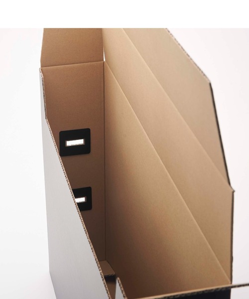 TIMELESS COMFORT（タイムレスコンフォート）の「tower（タワー)作品収納ボックス　２個組（収納グッズ・レディース・ホワイト/ブラック・ONESIZE）」の9枚目の写真