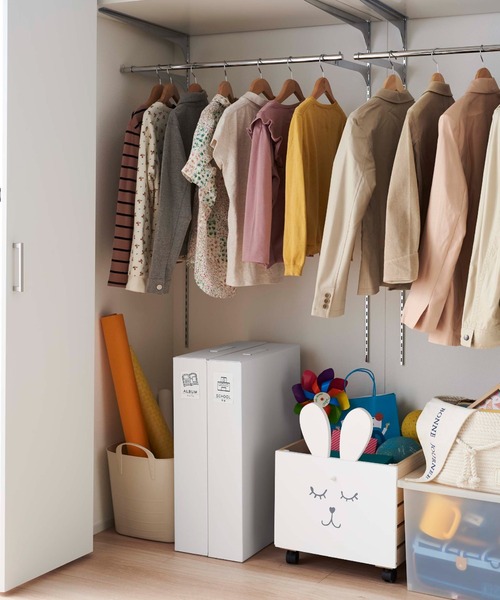 TIMELESS COMFORT（タイムレスコンフォート）の「tower（タワー)作品収納ボックス　２個組（収納グッズ・レディース・ホワイト/ブラック・ONESIZE）」の13枚目の写真