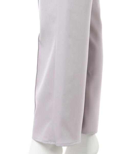 Allamanda（アラマンダ）の「センターシームストレート／パンツ（その他パンツ・レディース・アイボリー/ラベンダー・S/M）」の9枚目の写真