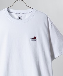 【CONVERSE/コンバース】ワンポイントシューズ 刺繍半袖Tシャツ