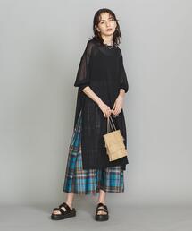 BEAUTY&YOUTH UNITED ARROWS | BY シアーTシャツワンピース -ウォッシャブル-(ワンピース)