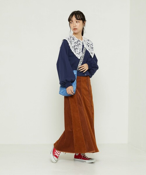 FREAK'S STORE（フリークスストア）の「付け衿　セーラーカラー（付け襟・レディース・ホワイト/ブラック・ONE SIZE）」の4枚目の写真