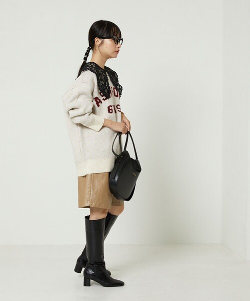 FREAK'S STORE（フリークスストア）の「付け衿　セーラーカラー（付け襟・レディース・ホワイト/ブラック・ONE SIZE）」の8枚目の写真