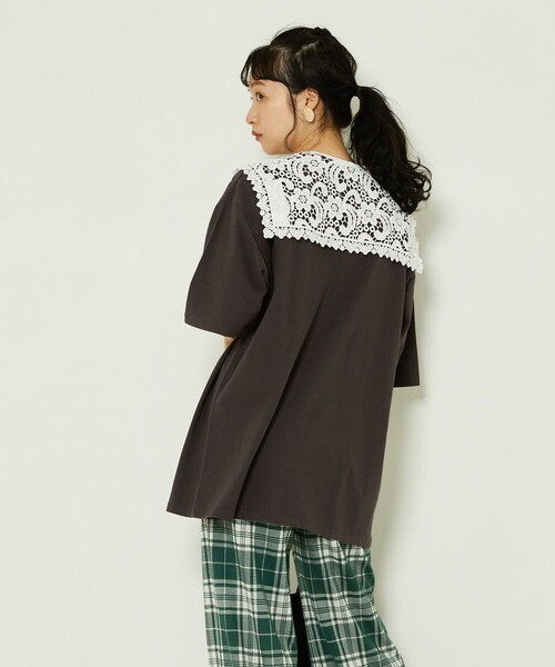 FREAK'S STORE（フリークスストア）の「付け衿　セーラーカラー（付け襟・レディース・ホワイト/ブラック・ONE SIZE）」の14枚目の写真