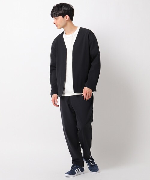 OPAQUE.CLIP（オペークドットクリップ）の「◆プライムフレックスドットエアーカラーレス（カーディガン/ボレロ・メンズ・ブラック/ネイビー・02/03/04）」の11枚目の写真