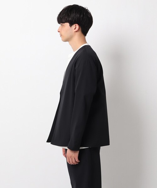 OPAQUE.CLIP（オペークドットクリップ）の「◆プライムフレックスドットエアーカラーレス（カーディガン/ボレロ・メンズ・ブラック/ネイビー・02/03/04）」の5枚目の写真