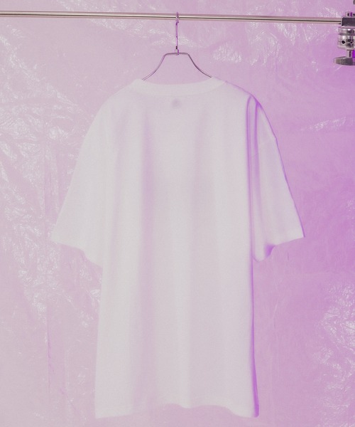 .KOM(ドットコム)の「『WHITEPINK』おぴんくTシャツ///(Tシャツ/カットソー・レディース・ホワイト/ブラック・FREE)」の6枚目の写真