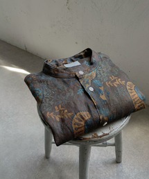 URBAN RESEARCH DOORS | 【一部WEB限定カラー】リネンバンドカラー8分袖シャツ(シャツ/ブラウス)