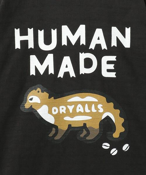 HUMAN MADE（ヒューマンメード）の「HUMAN MADE（ヒューマン メイド）T-SHIRT 2103■■■（Tシャツ/カットソー・メンズ・ホワイト/ブラック・MEDIUM/SMALL/LARGE/X-LARGE）」の7枚目の写真
