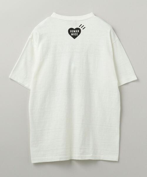 HUMAN MADE（ヒューマンメード）の「HUMAN MADE（ヒューマン メイド）T-SHIRT 2103■■■（Tシャツ/カットソー・メンズ・ホワイト/ブラック・MEDIUM/SMALL/LARGE/X-LARGE）」の10枚目の写真