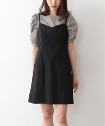 FREE'S MART | ◆バスト切替ミニ丈Aラインキャミワンピース(ワンピース)