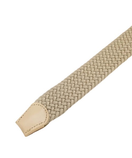 ADMIX/ATELIER SAB MEN（アドミックスアトリエサブメン）の「無地 伸縮 ゴム メッシュ ベルト（ベルト・メンズ・ベージュ/ブラック/ブラウン/グレー/ブルー・FREE）」の7枚目の写真