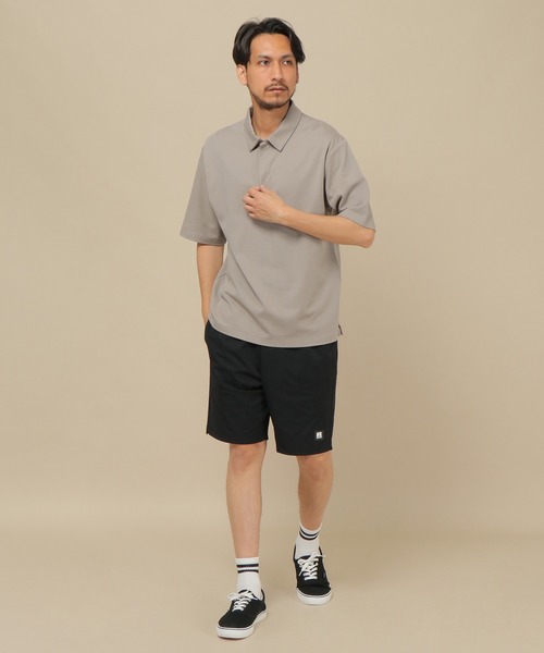 ikka(イッカ)の「キシリトールプリント涼感ポロ(ポロシャツ・メンズ・ベージュ/ブルー・S/M/L/XL)」の13枚目の写真