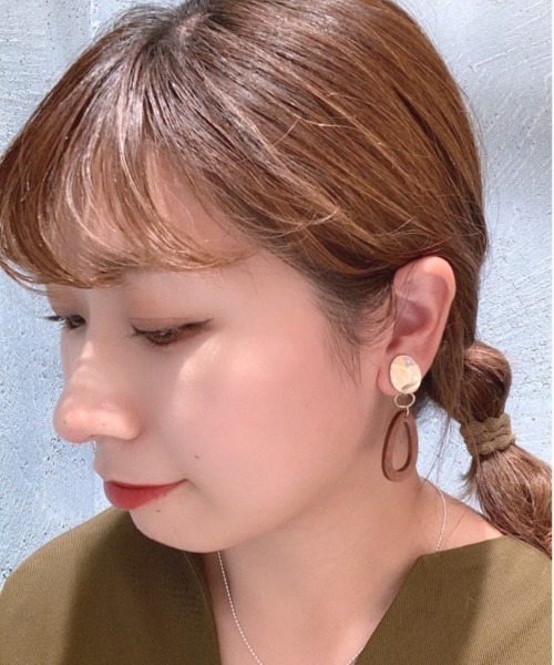 IMPRESSE　インプレッセ　イヤークリップ　チャーム レア‼️ IMPRESSE インプレッセ イヤークリップ 18K リバーシブル