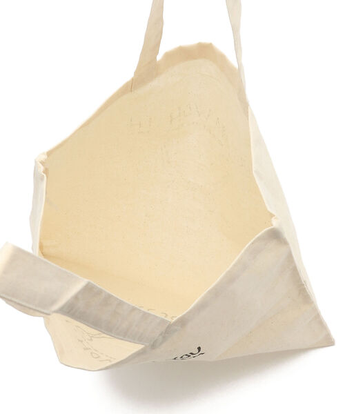 DANIEL JOHNSTON（ダニエルジョンストン）の「HI HOW ARE YOU CARRY ALL BAG　/ ハイハワユー　キャリーオールバッグ（トートバッグ・メンズ・ナチュラル・FREE）」の3枚目の写真