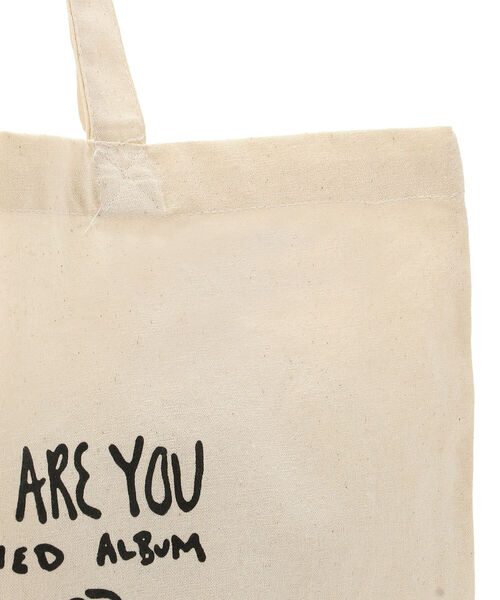 DANIEL JOHNSTON（ダニエルジョンストン）の「HI HOW ARE YOU CARRY ALL BAG　/ ハイハワユー　キャリーオールバッグ（トートバッグ・メンズ・ナチュラル・FREE）」の6枚目の写真