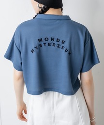 RASVOA | ワッフルショートポロシャツ(ポロシャツ)