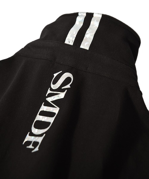 SOMEDIFF（サムディフ）の「【SOMEDIFF】バックオーロラロゴ半袖ポロシャツ（ポロシャツ・メンズ・ブラック/ホワイト・XXL/XL/L/M）」の12枚目の写真