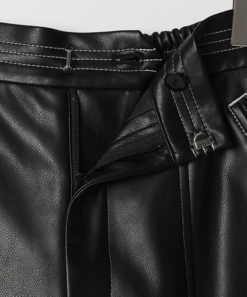 PAGEBOY(ページボーイ)の「フェイクレザーステッチショートパンツ(その他パンツ・レディース・ブラック/アイボリー/ブラウン系その他・FREE)」の18枚目の写真
