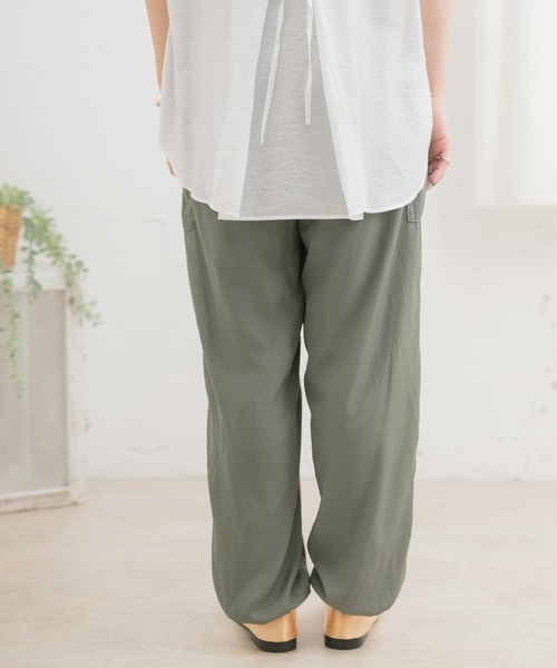 ITEMS URBANRESEARCH（アイテムズ アーバンリサーチ）の「カーゴジョガーパンツ（その他パンツ・レディース・グリーン/ブラック/パープル・FREE）」の15枚目の写真