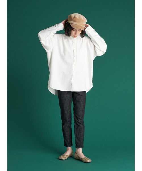 AMERICAN HOLIC(アメリカンホリック)の「テーパードデニム(デニムパンツ・レディース・ブラック/インディゴブルー/ワンウォッシュ・LL/S/M/L/XS)」の14枚目の写真