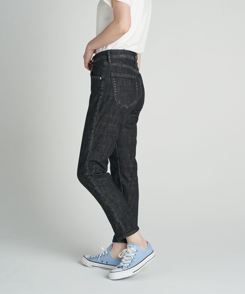 AMERICAN HOLIC(アメリカンホリック)の「テーパードデニム(デニムパンツ・レディース・ブラック/インディゴブルー/ワンウォッシュ・LL/S/M/L/XS)」の10枚目の写真