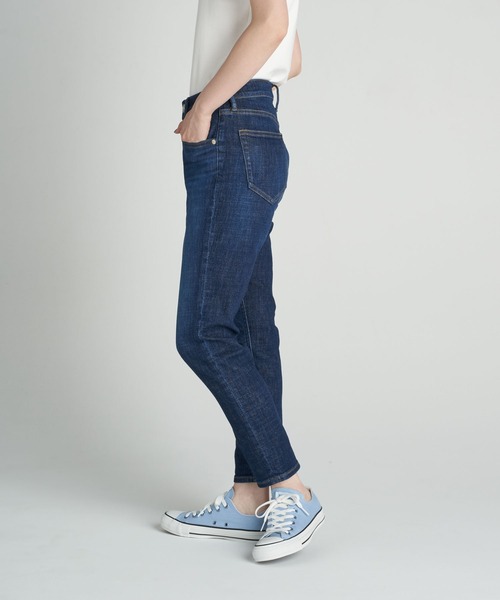 AMERICAN HOLIC(アメリカンホリック)の「テーパードデニム(デニムパンツ・レディース・ブラック/インディゴブルー/ワンウォッシュ・LL/S/M/L/XS)」の5枚目の写真