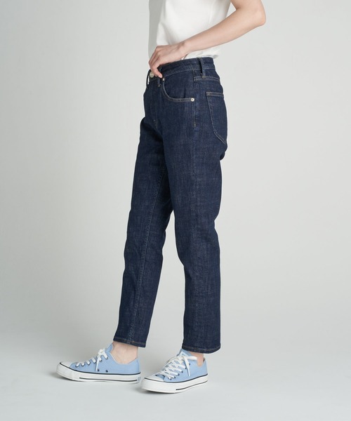 AMERICAN HOLIC(アメリカンホリック)の「テーパードデニム(デニムパンツ・レディース・ブラック/インディゴブルー/ワンウォッシュ・LL/S/M/L/XS)」の7枚目の写真