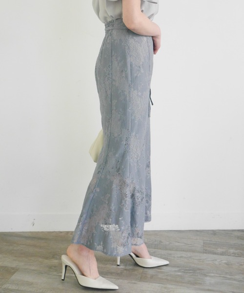 LIPSERVICE(リップサービス)の「シアーレースマーメイドスカート(スカート・レディース・アイボリー/ブルー/ブラック・S/M)」の6枚目の写真