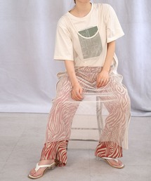 ＡＮＤＪ | 異素材切替メッシュタンクワンピース(ワンピース)