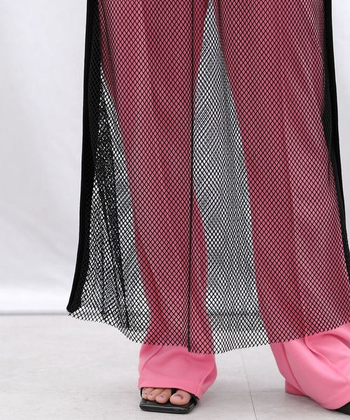 ＡＮＤＪ（アンドジェイ）の「異素材切替メッシュタンクワンピース（ワンピース・レディース・ベージュ系その他/グリーン/ブラック・M）」の20枚目の写真