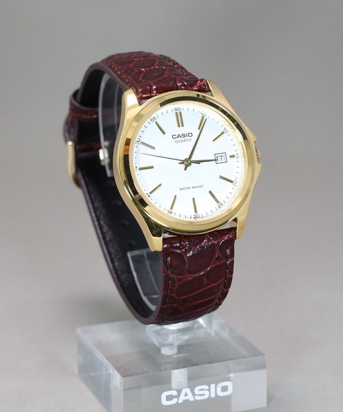 CASIO(カシオ)の「CASIO Collection / MTP-1183Q-7AJH(アナログ腕時計・メンズ・ホワイト×ゴールド・FREE)」の3枚目の写真