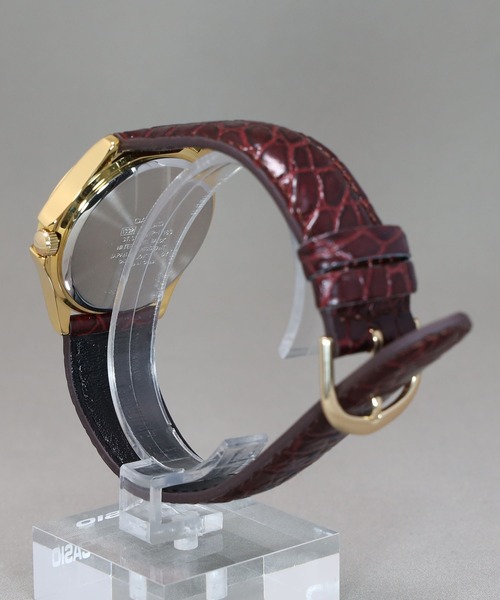 CASIO(カシオ)の「CASIO Collection / MTP-1183Q-7AJH(アナログ腕時計・メンズ・ホワイト×ゴールド・FREE)」の6枚目の写真