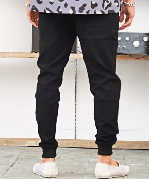 LUXSTYLE(ラグスタイル)の「冷感ジョガーパンツ(スウェットパンツ・メンズ・ブラック/ベージュ/ネイビー/グレー・M/XL/L)」の5枚目の写真