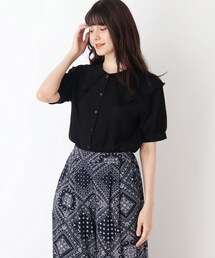 Cutie Blonde | 【S-L】BIGカラー楊柳ブラウス(シャツ/ブラウス)