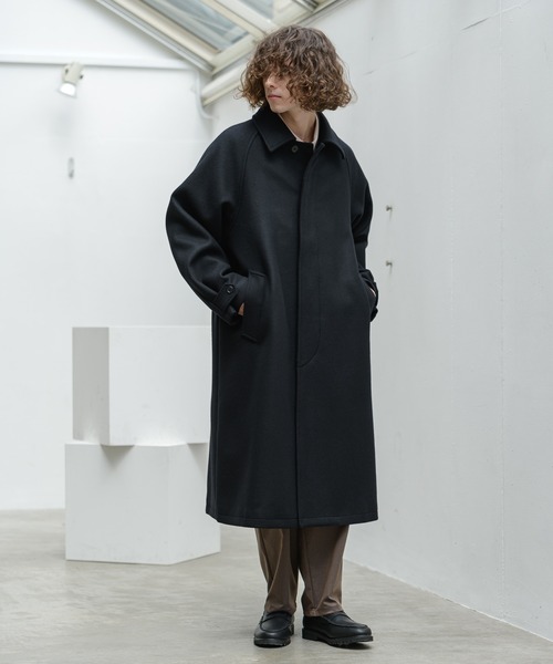 マーカウェア MAC COAT ORGANIC SUFFOLK MELTON markaware】ORGANIC SUFFOLK MELTON MAC COAT – @reuter-fukuoka