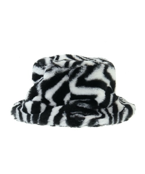 Candy Stripper（キャンディストリッパー）の「ZEBRA FUR バケットハット（ハット・レディース・オフホワイト/ベージュ・FREE）」の13枚目の写真