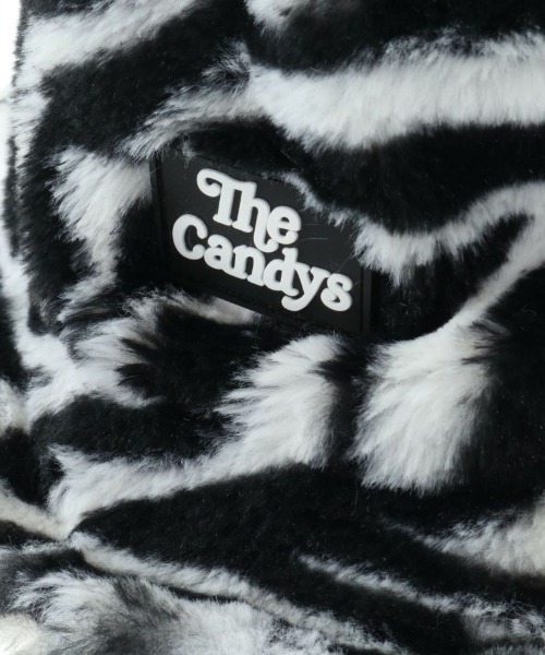 Candy Stripper（キャンディストリッパー）の「ZEBRA FUR バケットハット（ハット・レディース・オフホワイト/ベージュ・FREE）」の10枚目の写真