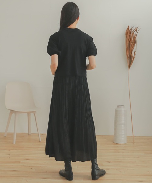 SENSE OF PLACE by URBAN RESEARCH（センスオブプレイスバイアーバンリサーチ）の「ワッシャーキャミワンピースアンサンブル（ワンピース・レディース・ブルー/ライトベージュ/ブラック・ONE）」の9枚目の写真