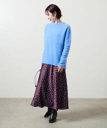 ATON | 一部別注＜ATON（エイトン）＞カシミヤ クルーネック ニット †(ニット/セーター)