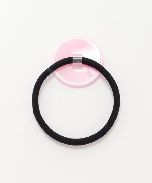 agnes b.（アニエスベー）の「GM58 E ELASTIQUE リボンモチーフヘアアクセサリー（その他ヘアアクセサリー・キッズ・ピンク・UNI）」の2枚目の写真