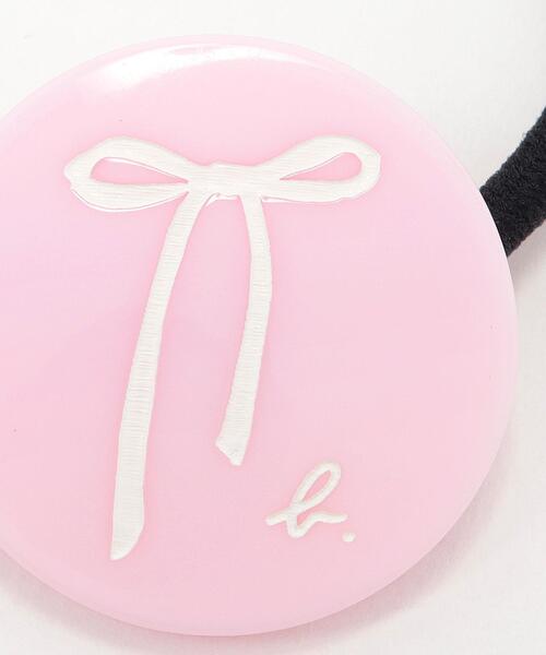 agnes b.（アニエスベー）の「GM58 E ELASTIQUE リボンモチーフヘアアクセサリー（その他ヘアアクセサリー・キッズ・ピンク・UNI）」の3枚目の写真