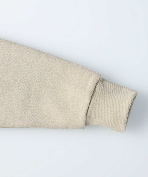 CAMP7(キャンプセブン)の「【CAMP7】バイカラーバックロゴスウェットパーカー(パーカー・レディース・ベージュ/ネイビー/オフホワイト・S/M/L)」の22枚目の写真