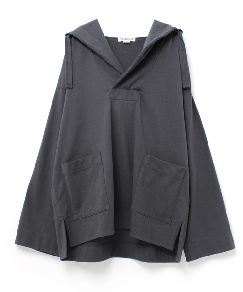 RNA-N（アールエヌエーエヌ）の「M1703 １６／－ＯＥパーカー（パーカー・レディース・オフホワイト/スミクロ/パープル・MEDIUM）」の10枚目の写真