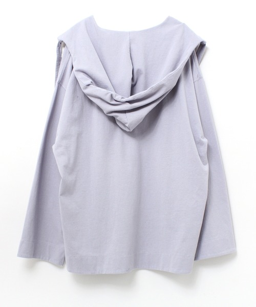 RNA-N（アールエヌエーエヌ）の「M1703 １６／－ＯＥパーカー（パーカー・レディース・オフホワイト/スミクロ/パープル・MEDIUM）」の19枚目の写真