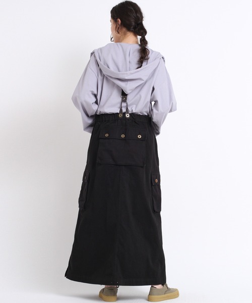 RNA-N（アールエヌエーエヌ）の「M1703 １６／－ＯＥパーカー（パーカー・レディース・オフホワイト/スミクロ/パープル・MEDIUM）」の20枚目の写真