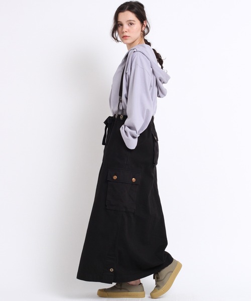 RNA-N（アールエヌエーエヌ）の「M1703 １６／－ＯＥパーカー（パーカー・レディース・オフホワイト/スミクロ/パープル・MEDIUM）」の7枚目の写真